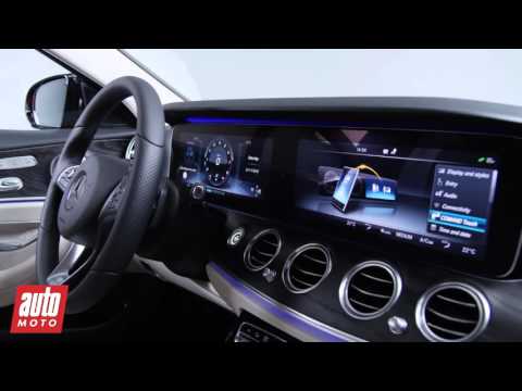 Mercedes Classe E 2016 : L'intérieur en détail