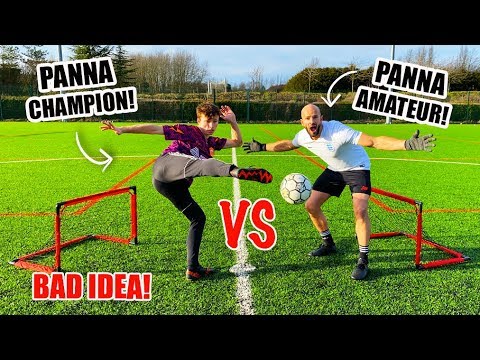 I Challenged The UK CHAMPION To A Panna Match...AGAIN!