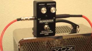 Video thumbnail for Behringer DC9 Compressor - Squier Tele - VOX Nightrain by studio1087