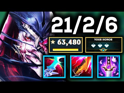 My Strategy to CARRY 1v5 With Zed (63,480 damage)
