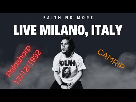 Faith No More Live 1992 17 December - Palasharp, Milano, Italy