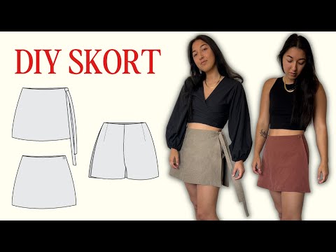 So nähst du den perfekten Sommer-Skort für jede Figur! Anleitung für den Sunrise-Skort