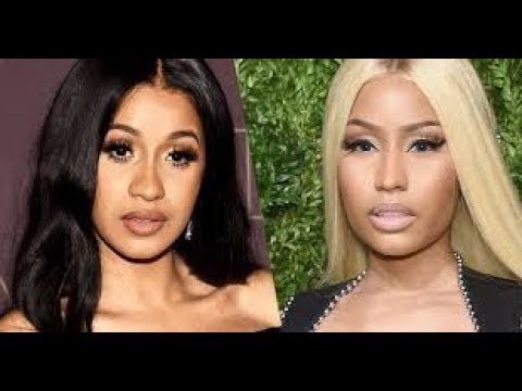 Nicki Minaj Diss Cardi B pre VMA's speech