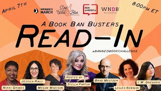 A Read-In To Oppose Book Banning with Stella Parton, Brad Meltzer, Nikki Grimes &amp; more