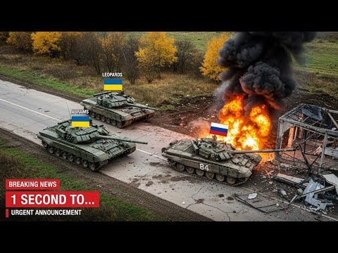 Russia’s T-90M vs Abrams & Leopards: The Battle That Shocked Everyone#ukrainrussiawar 