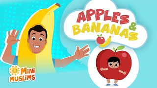 Muslim Songs For Kids 🍎  Apples and Bananas 🍌  @RaefMusic &amp; MiniMuslims