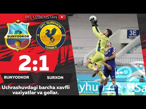 Coca Cola Superliga. 14-tur BUNYODKOR — SURXON 2:1