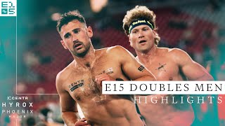 E15 DOUBLES MEN - RACE HIGHLIGHTS | CENTR HYROX PHOENIX MAJOR