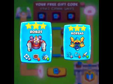 Rush Royale game ads '8' Activate Free Gift Code