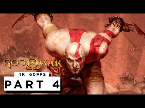 GOD OF WAR 1 REMASTERED PS5 Walkthrough Gameplay Part 4 - (4K 60FPS) FULL GAME