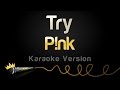 P Nk Try Karaoke Version