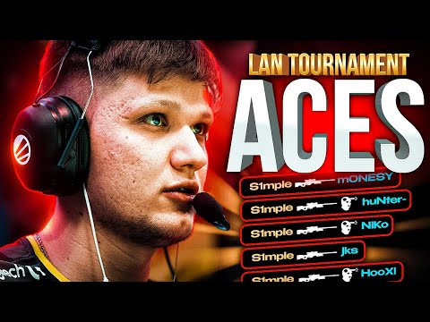 Every S1mple Ace On CS:GO Lan Tournaments Of All Time!