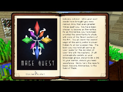 Mage Quest Ep 1: What is this SORCERY!?!? - Vip's Modded Minecraft