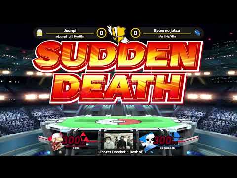 Juanpi (Sheik) vs Spam no jutsu (Mii Gunner) - Smash Knights Spring 2022 #6 Winners Quarters