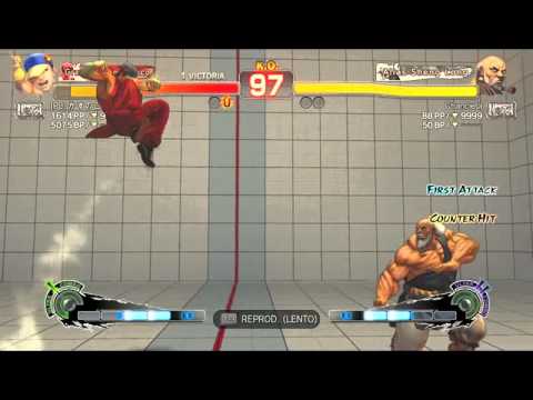 ウルトラストリートファイターIVバトル PL Kazunoko(Yun) vs Chancleta (Gouken) part 2