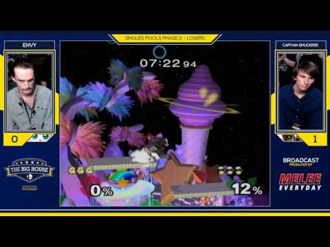 The Big House 6 - Envy (Jigglypuff) vs. Captain Smuckers (C. Falcon) - SSBM - Phase 2 Losers