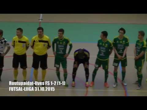 Ruutupaidat-Ilves FS 1-2 (1-1) Futsal-Liiga 31.10.2015 maalikooste