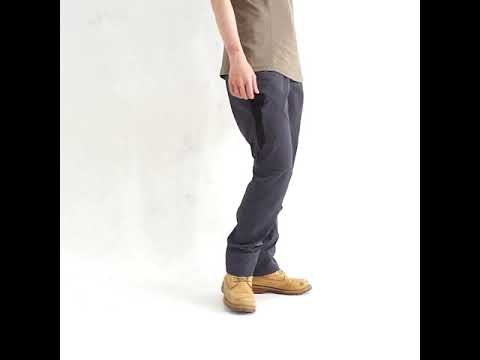 TAKODA 輕量彈性吸濕排汗速乾長褲 女款 鐵灰/黑