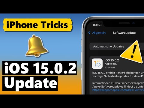 iOS 15.0.2 Update schliesst Sicherheitslücke & behebt Fehler