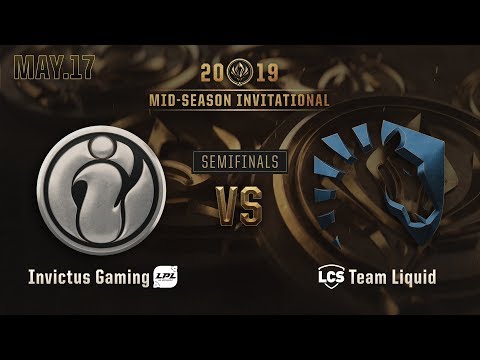 Invictus Gaming vs Team Liquid (MSI SEMIFINALS 하이라이트/19.05.17)[2019 MSI]