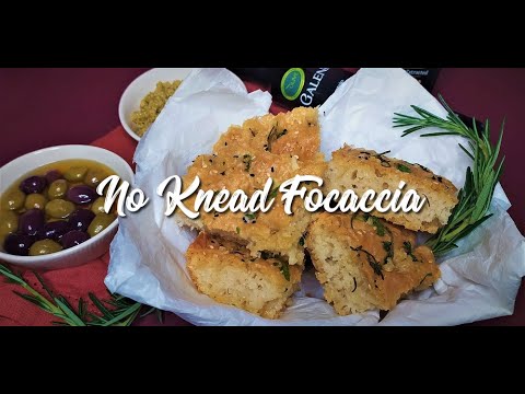 No Knead Focaccia Recipe | South African Focaccia | Step By Step Recipe | EatMee Recipes