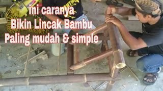 Download lagu Cara Buat Kursi lincak bambu paling simpel (bisa dirakit) the simplest bamboo chair mp3