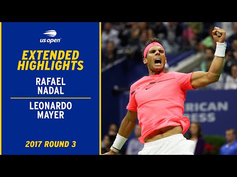 Rafael Nadal vs. Leonardo Mayer Extended Highlights | 2017 US Open 2017 Round 3