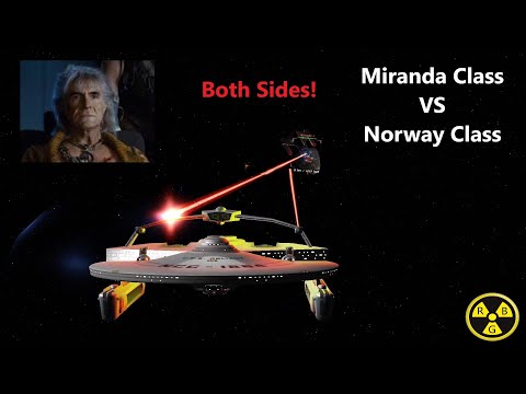 Norway Class VS Miranda Class | Both Sides | Star Trek Ship Battles | Bridge Commander |