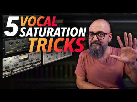 My Top 5 VOCAL SATURATION TRICKS for a PRO Vocal Sound
