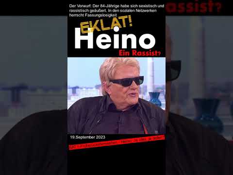 Heino ein Rassist? - Eklat im SAT1-Frühstücksfernsehen