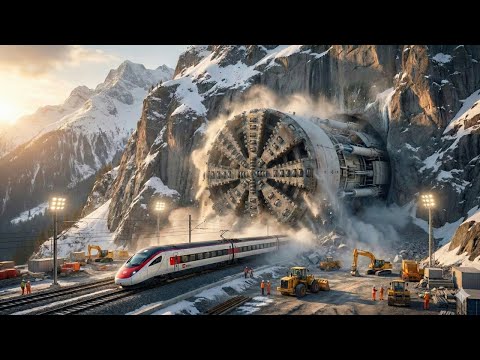 Inside the World’s Longest “Base” Tunnel: How the $12B Impossible Gotthard Tunnel Was Built!