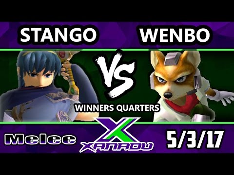 Xanadu 200 - Stango (Marth) Vs. Wenbo (Fox) SSBM WQ - Smash Melee