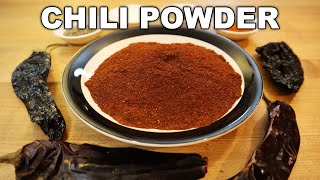 How to make Homemade Tex-Mex Chili Powder from Whole Dried Chilis