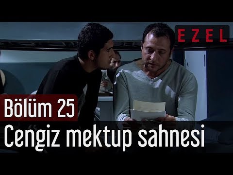 Ezel 25.Bölüm Cengiz Mektup Sahnesi