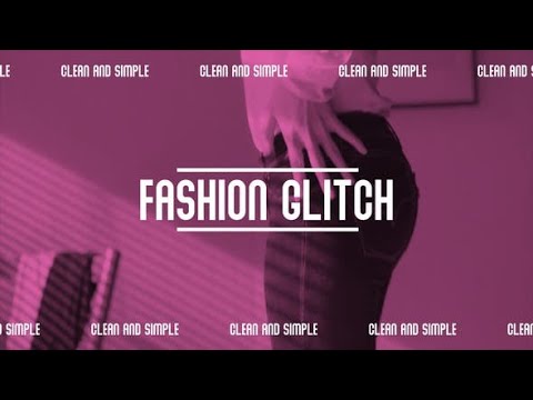Videohive Fashion glitch opener 27927361 Free Download