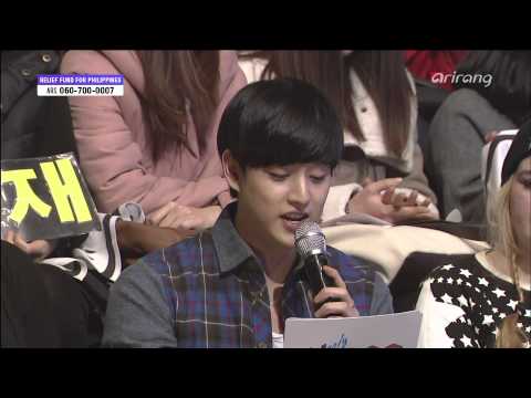 131126 ArirangTV Simply K-Pop Ep.90 MC ELI 일라이 Cut