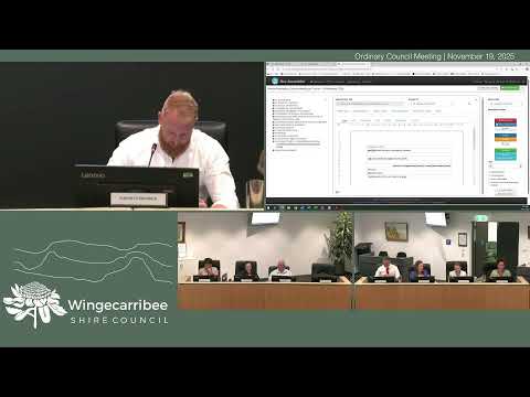 Ordinary Council Meeting - 19th November 2025