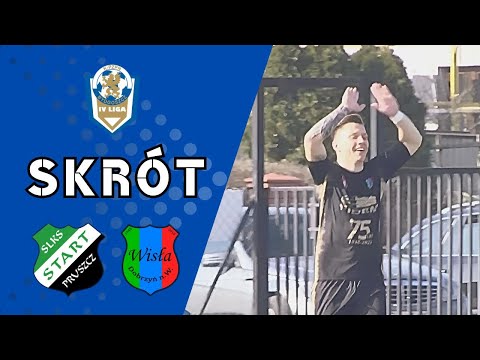 Skrót meczu⚽ Start Eco-Pol Pruszcz - Wisła Dobrzyń n. Wisłą | 18 kolejka | 4 LIGA #piłkanożna #4liga