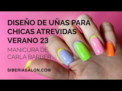 Diseño de uñas para chicas atrevidas verano 2023 💅 Manicura de Carla Barber
