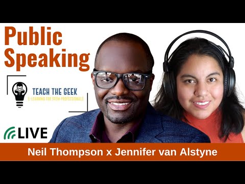 Public Speaking and How to Talk About Your Research with Neil Thompson of Teach The Geek to Speak