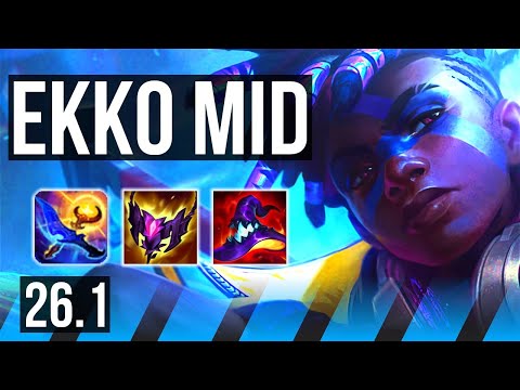EKKO vs YONE (MID) | KR Diamond | 26.1