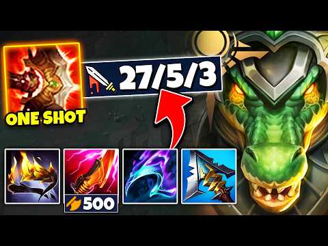 The Absolute Best Renekton Game You Will Ever Witness (500 AD LETHALITY BUILD)