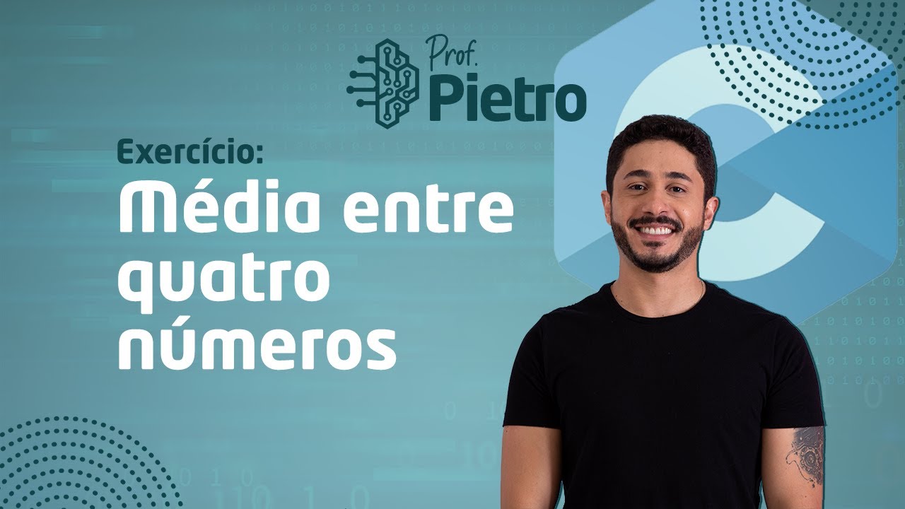 Linguagem C - Exercício: Média entre números (2022)