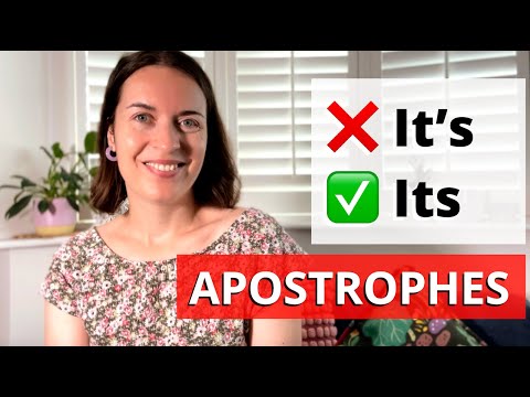 How to use APOSTROPHES correctly in English | English grammar lesson