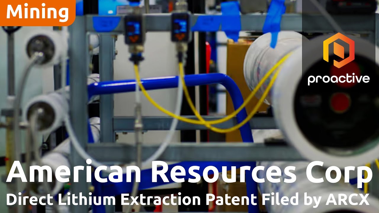 American Resources’ ReElement files patent to enhance Lithium extraction