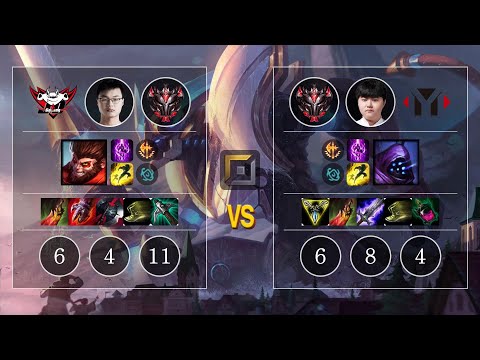 JDG 705 Wukong vs YM Jzr Jax Top - KR Patch 10.12