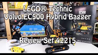 Review LEGO Volvo EC500 Hybrid Bagger (Technic Set 42215)