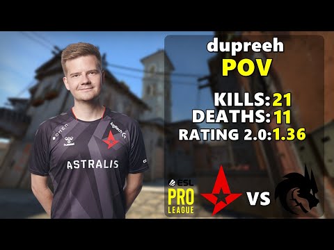 CS:GO POV Demo Astralis dupreeh (21/11) vs Spirit (de_inferno)