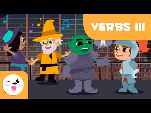 Verbs for Kids - Cook, Study, Dance, Look... - Episode 3