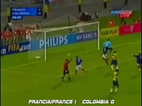 Francia 1 vs Colombia 0    Copa Confederaciones 2003
